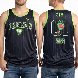 NEW Nickelodeon Invader Zim Jersey Size XL #0784‎